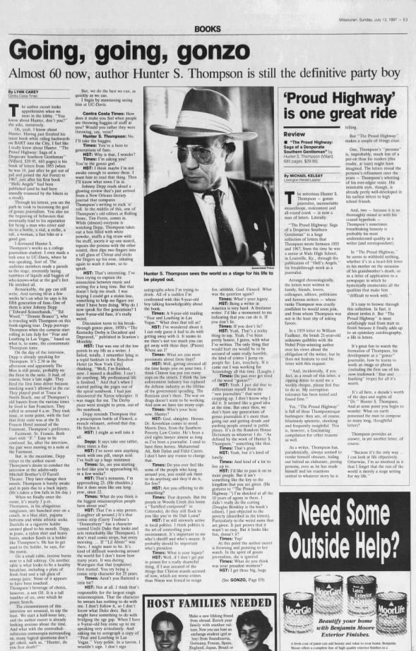 Clipping from The Missoulian